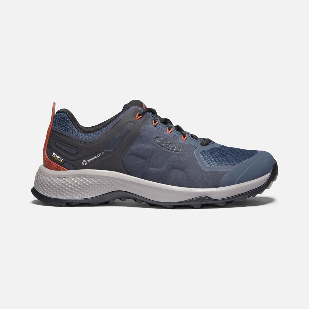 Chaussure de Randonnée Keen Homme Bleu Marine | Explore Waterproof | NOTAB-5192